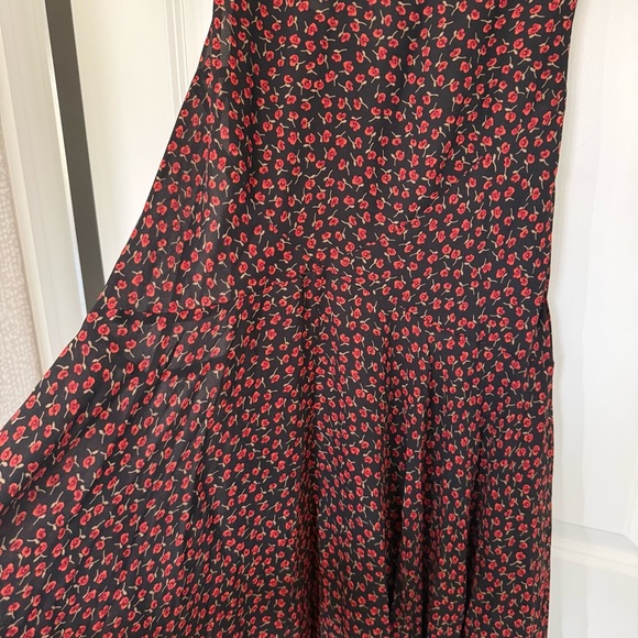 NWT Reformation Viral Women's Evra Lace Trim Open Back Maxi Dress Size 2 - Picture 9 of 14